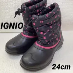 IGNIO 裏ボア　スノーブーツ 24cm