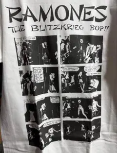 RAMONES】 ロックンロールレディオ リンガーTシャツ 古着 - メルカリ
