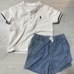 Ralph Lauren 18M ポロシャツとショートパンツセット