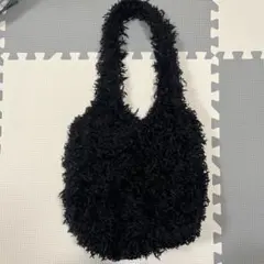 LOWRYS FARM ブラックトートバッグ