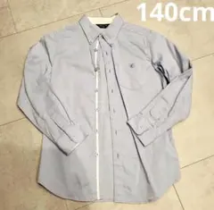 ◆美品◆コムサイズム 140cm ブルー シャツ