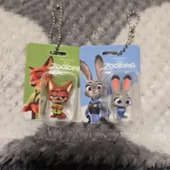 ズートピア フィギュアセット ニック・ワイルド & ジュディ・ホップス