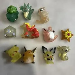 レア】ポケモンキッズ 初代 1996〜1997 クリア ソフビ 指人形 - メルカリ