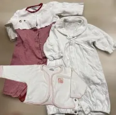 2枚セット⭐︎familiar&シンクビー 長袖ロンパース