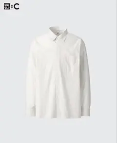 【新品未使用】UNIQLO C ブロードオーバーサイズシャツ