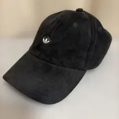 adidas Originals トレフォイル スエードキャップ ブラックのサムネイル