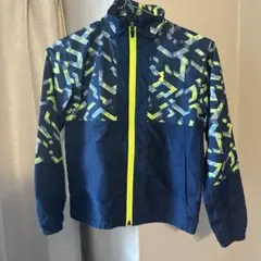 Under Armour 幾何学模様ジャケット YSM ネイビー