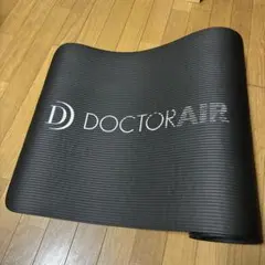 DOCTORAIR エクササイズマット ヨガマット　ブラックのサムネイル