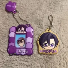 カラフルピーチ　もふ　キーホルダーセット
