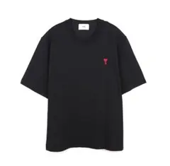 AMI PARIS アミパリス コットン ハートロゴ刺繍 Tシャツ男女共用のサムネイル