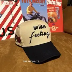 キャップ 刺繍 トラッカーキャップ ベースボール アメカジ 新品 2トーンカラー