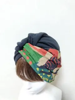 超幅広ターバン（帽子代わりにもなる）