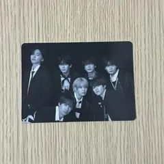 なにわ男子　アシンメトリー / Black Nightmare トレカ