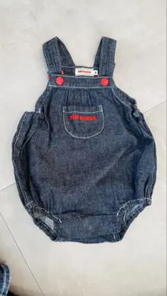 miki house/ミキハウス デニムロンパース 70-80cm