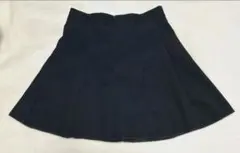 GRL ミニスカート プリーツ　ブラック　インパン付き