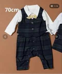 BREEZE ブリーズ　フォーマルBOYSベビーカバーオール