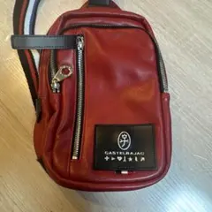 SAC'S BAR キャラトラスション ブラック ボディバッグ