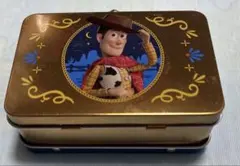 トイ・ストーリー ブリキ缶入りシール＆メモコレクション　ウッディ
