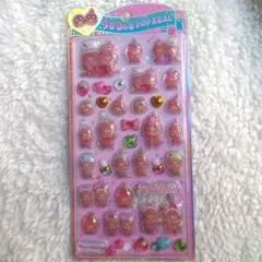 【正規品】うるちゅるPOPシールモンチッチピンク即購入OK 即日匿名発送☆