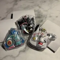 サンリオキャラクターズ パッケージチャーム ハンギョドン ポチャッコ バツ丸