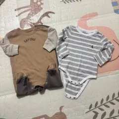 baby GAP カバーオール ロンパース 6-12ヶ月　2点セット
