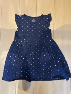 H&M ドット　ワンピース　120