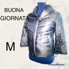 【buona giornata】ボナジョルナータ ダウンジャケット M 美品 黒のサムネイル