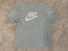 NIKE ナイキ デカロゴ ティファニーカラー ホワイトスウッシュ Tシャツ