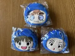 忍たま乱太郎 ミニポーチキーホルダー　二年い組　川西左近　能勢久作　池田三郎次