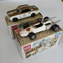 トミカ トミカくじⅩⅢ 昭和のトミカ 2台セットのサムネイル