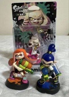 Splatoon アミーボ ヒメ　ガール　ボーイ