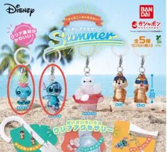 ディズニー　めじるしアクセサリー　スティッチ　スクランプ