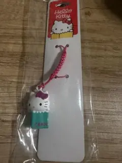 激レア 美品 HELLO KITTY みちのくキティ物語 りんご娘キーホルダー