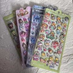 ラブブ　スティッチ　モリー　ベビースリーシール　4枚セット