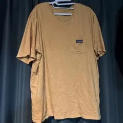 Patagonia オレンジ Tシャツ ポケット付き