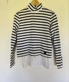 LANVIN ボーダー　カットソー　【美品】