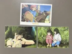スタジオジブリ ポストカード3点