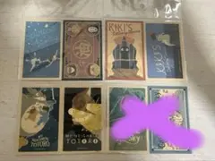 ジブリ　レトロステッカー　4種