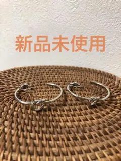 新品未使用　フープイヤリング　最終価格！