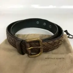 BOTTEGA VENETA ボッテガ・ヴェネタ イントレチャート レザーベルト
