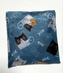 最終価格【新品未使用】猫柄　エコバッグ