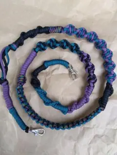 ハンドメイドスマホショルダーパラコードストラップ