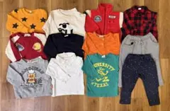 ベビー服　秋冬服　まとめ売り　90cm 12点