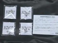 匿名配送】YOASOBI FC 会員継続特典 オリジナルチャーム2点セット