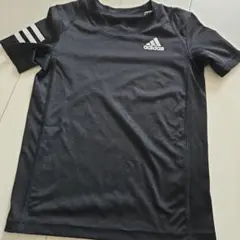 adidas キッズ 半袖シャツ ブラック 120cmのサムネイル