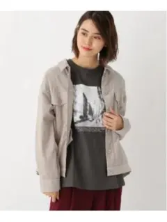 グレー ブルゾン