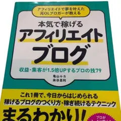 本気で稼げるアフィリエイトブログ