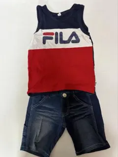 FILA タンクトップ BREEZE ハーフパンツ 男の子 上下セットのサムネイル