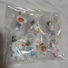 BT21 めじるしアクセサリー～エンジェルver. ガチャ　全7種　コンプリート