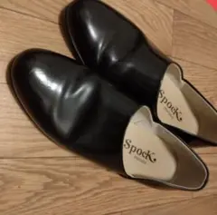 ハルタ 24.5 スポックシューズ spock フラット スリッポン レザー